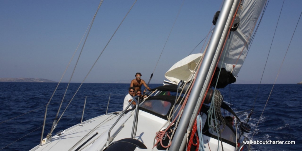 Vacanza in barca a vela navigazione bolina